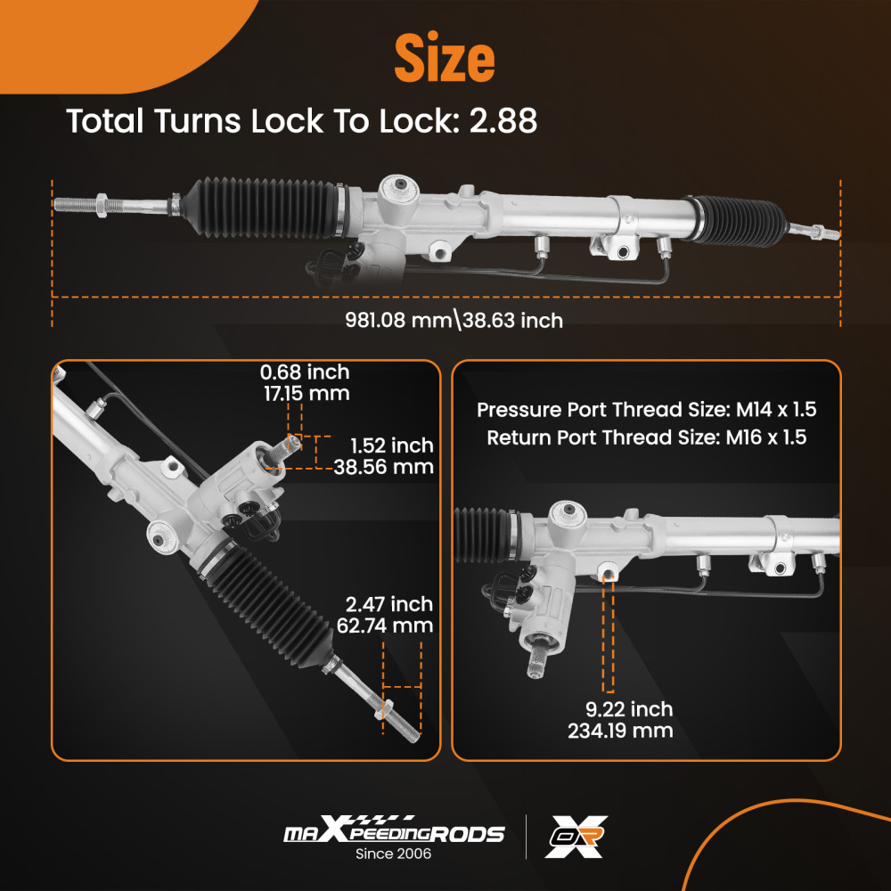 Dirección Asistida Cremallera Engranaje compatible para BMW 3er E36 Z3 32131140956