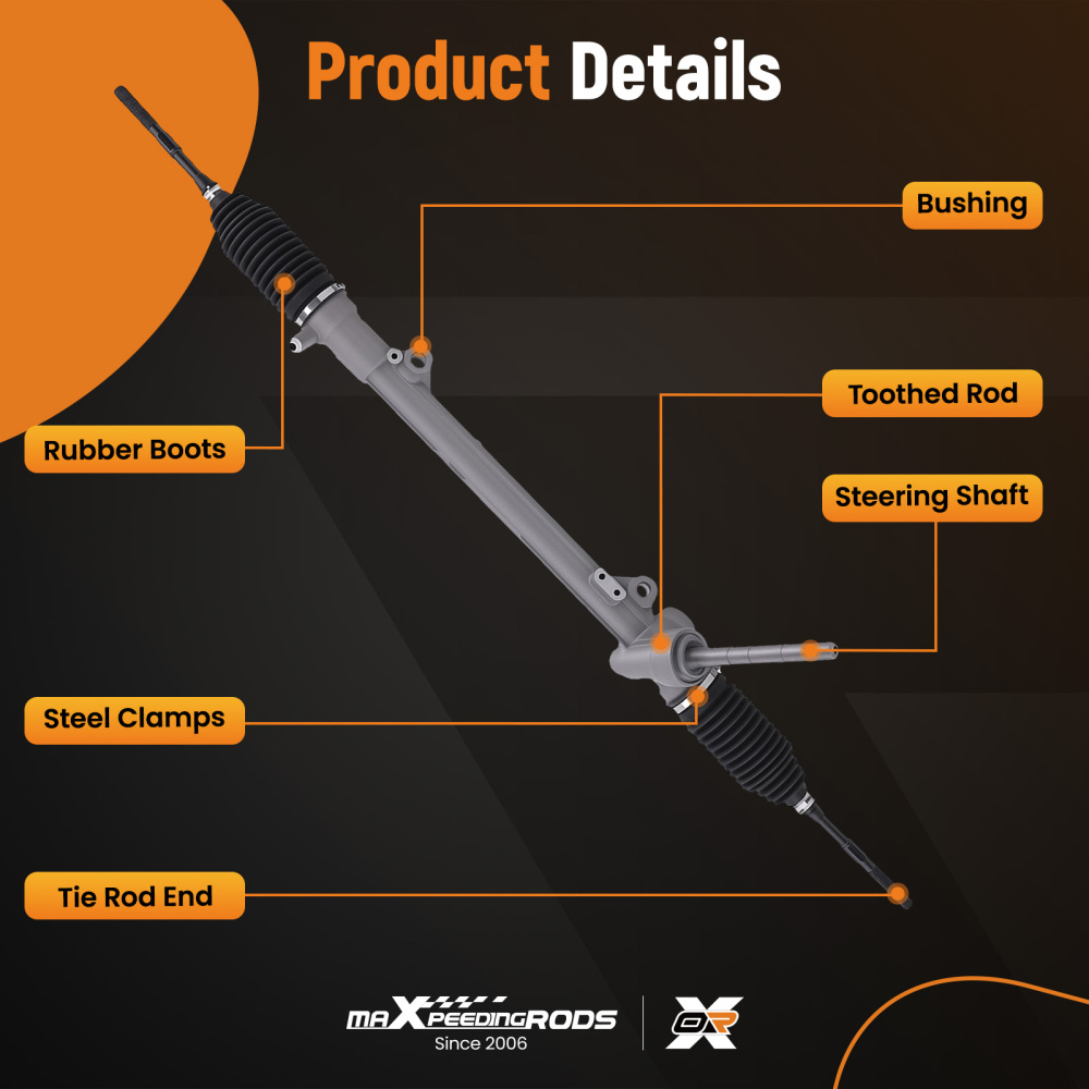 Crémaillère Direction compatible pour Nissan Rogue Select 2014-2015 48001-JD90B Assistée