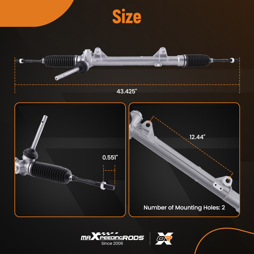 Power Steering Rack For Nissan X-Trail T31 2.0L 2008-2013 48001JG00A 48001JG00B