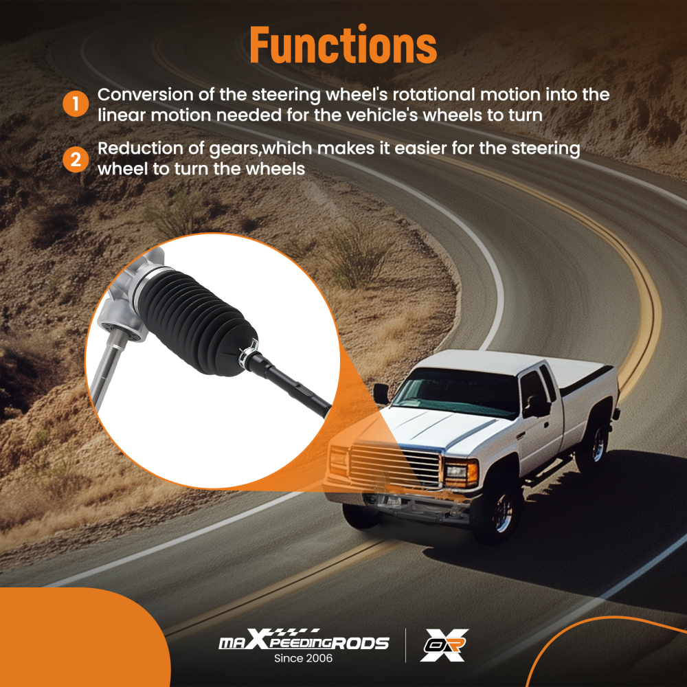 Power Steering Rack and Pinion compatible for Nissan Juke 2011-2017 L4 1.6L 480011KA0D