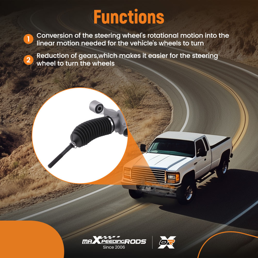 Cremagliera dello Sterzo compatibile per Ford Fiesta Van 1.25L-1.6L 2008-2017 1543718