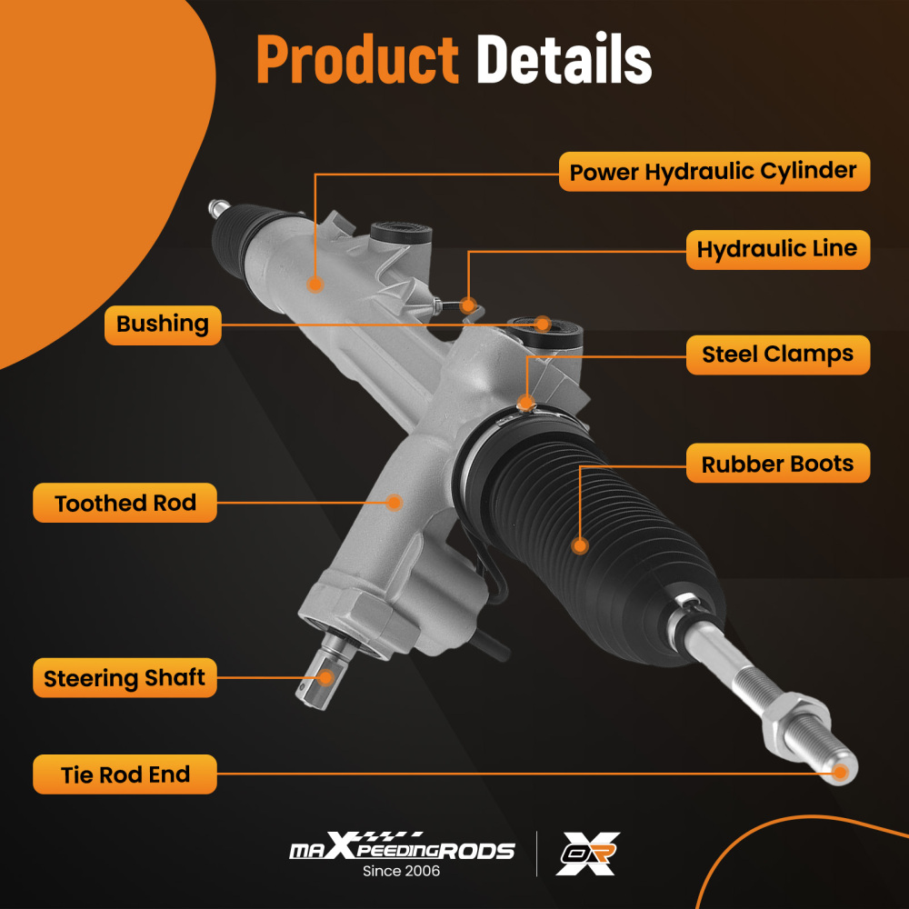 Power Steering RackPinion Assembly compatible for Ford Explorer/Compatible for Ranger Mazda V6 01-2011