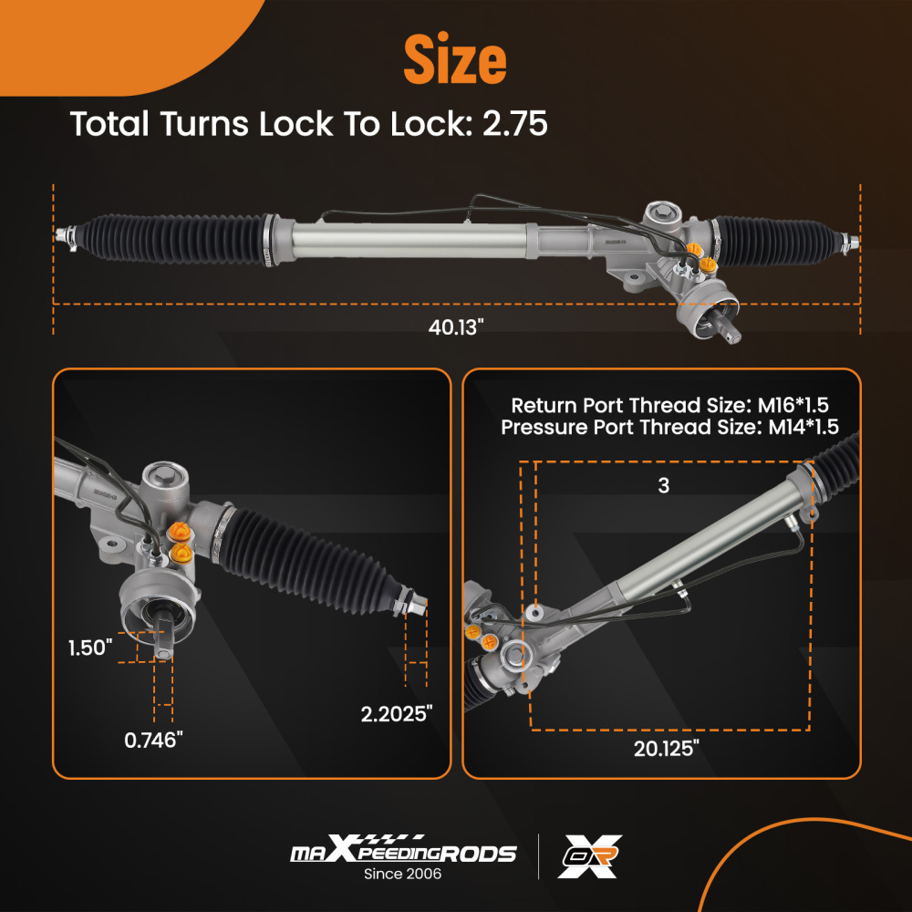 Cremagliera Sterzo compatibile per Audi A4 A4 Avant 1.6-2.8 compatibile per VW Passat 1994-2001 3B1422052L