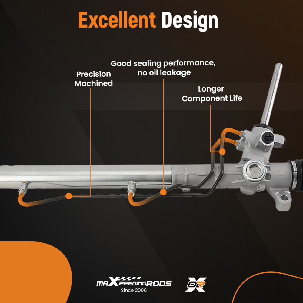 Power Steering Rack And Pinion Assembly compatible for Chevrolet Camaro 2010-2015 22-1107