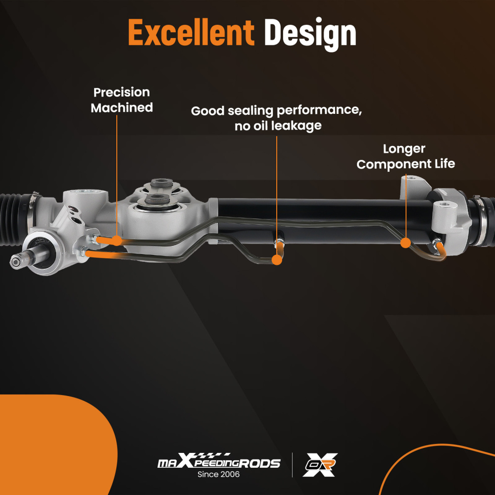 Power Steering Rack Pinion Assembly compatible for Cadillac Escalade Tahoe GMC Yukon 07-14