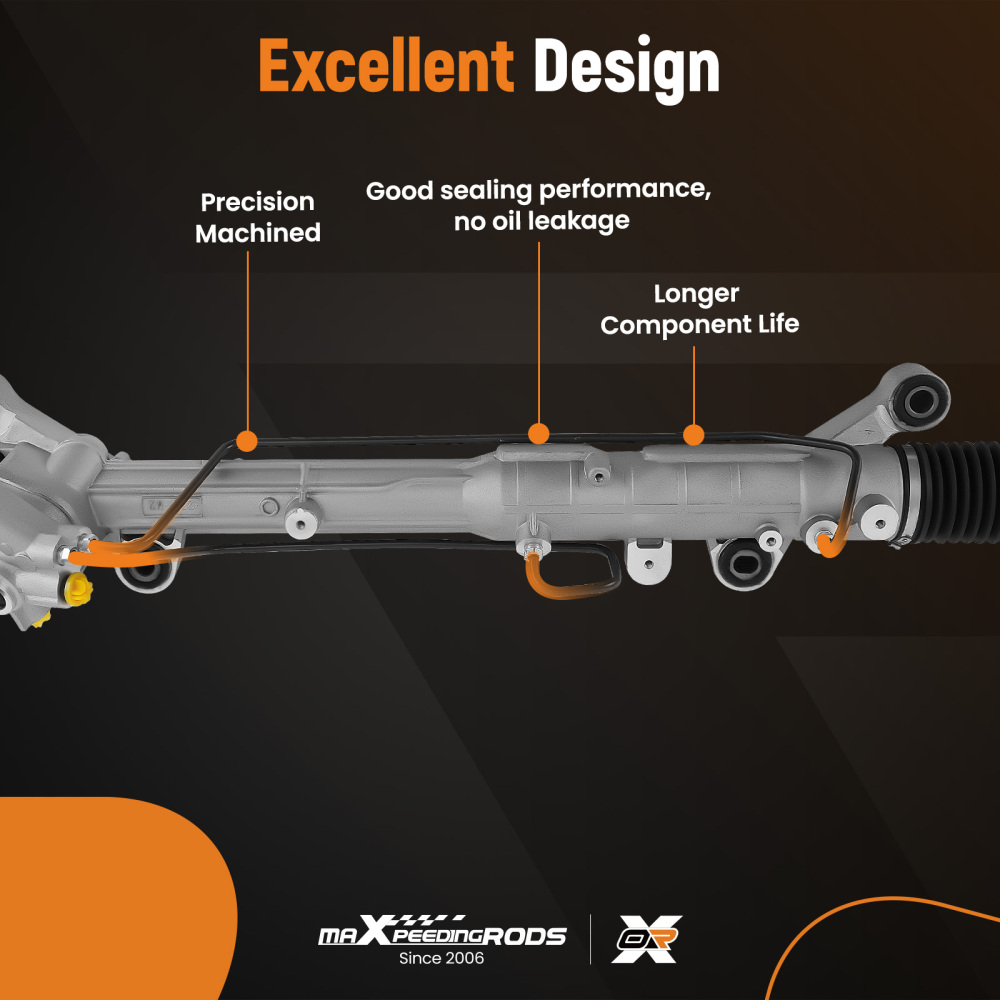 Power Steering Rack And Pinion compatible for Ford Edge 2007-2014 compatible for Lincoln MKX 2007-2015