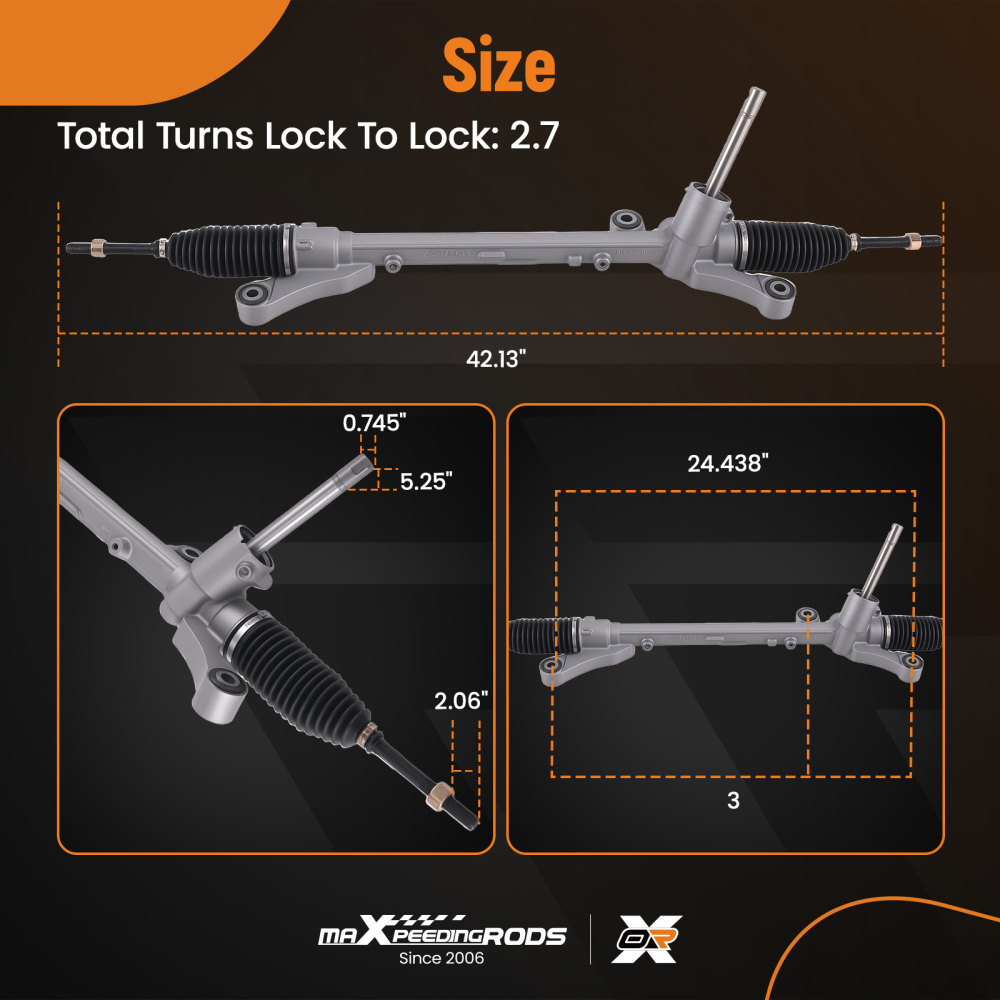 Cremagliera Sterzo Completa compatibile per Mazda 2 1.3L 1.5L 2007-2015 DF71-32-110A