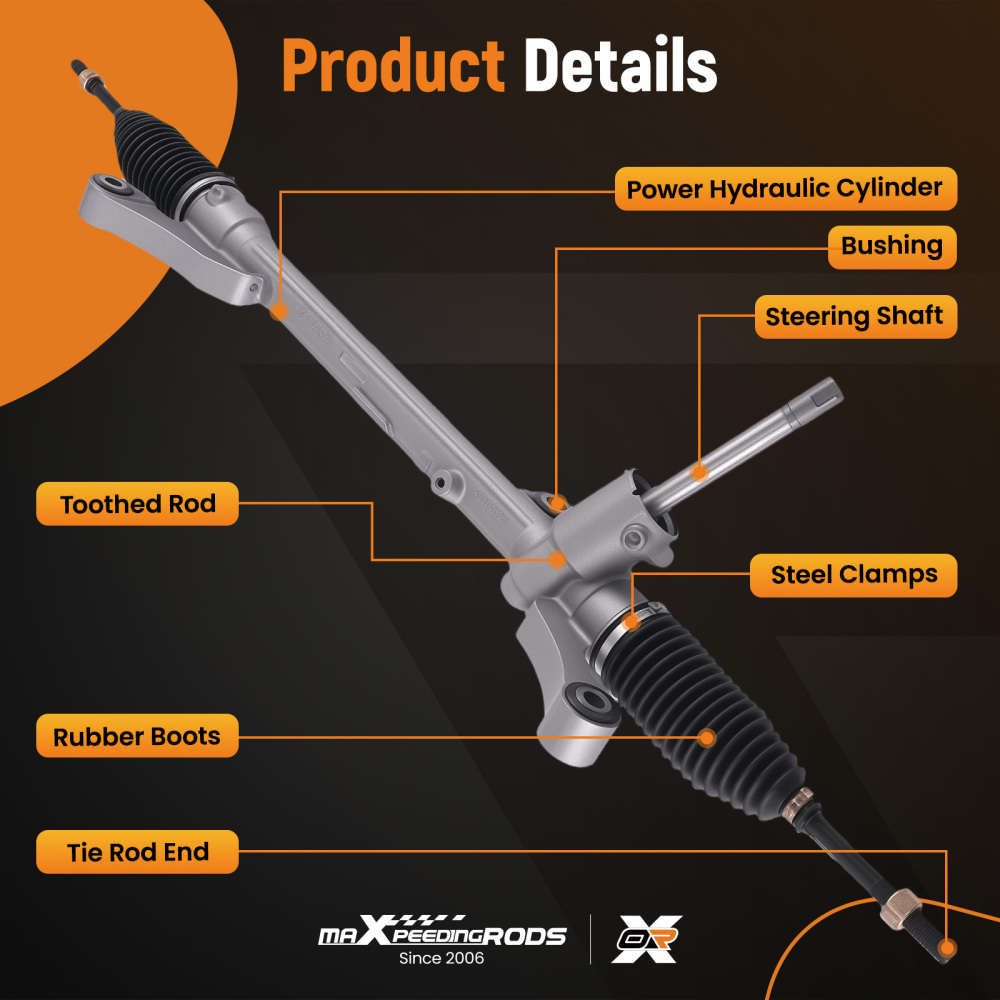 Cremagliera Sterzo Completa compatibile per Mazda 2 1.3L 1.5L 2007-2015 DF71-32-110A