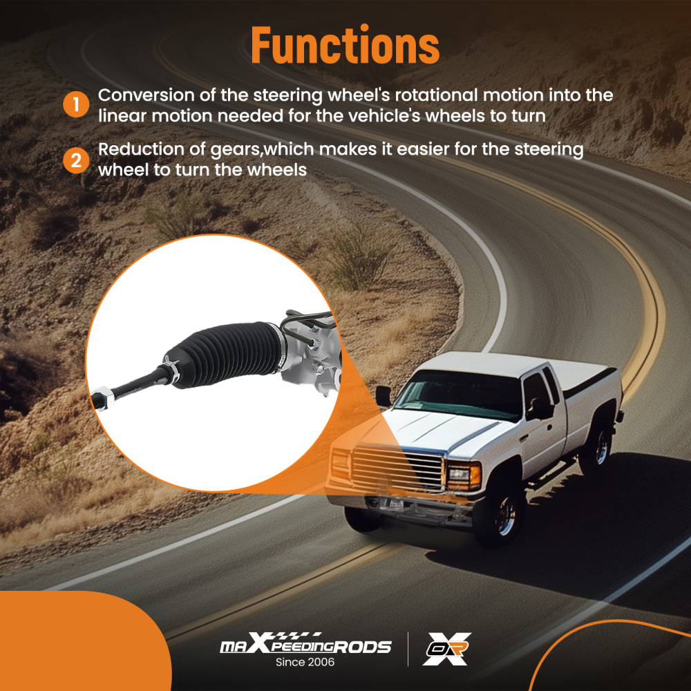 Power Steering Rack And Pinion compatible for Nissan Altima L4 2.5L 3.5L 2013-2018 26-30032