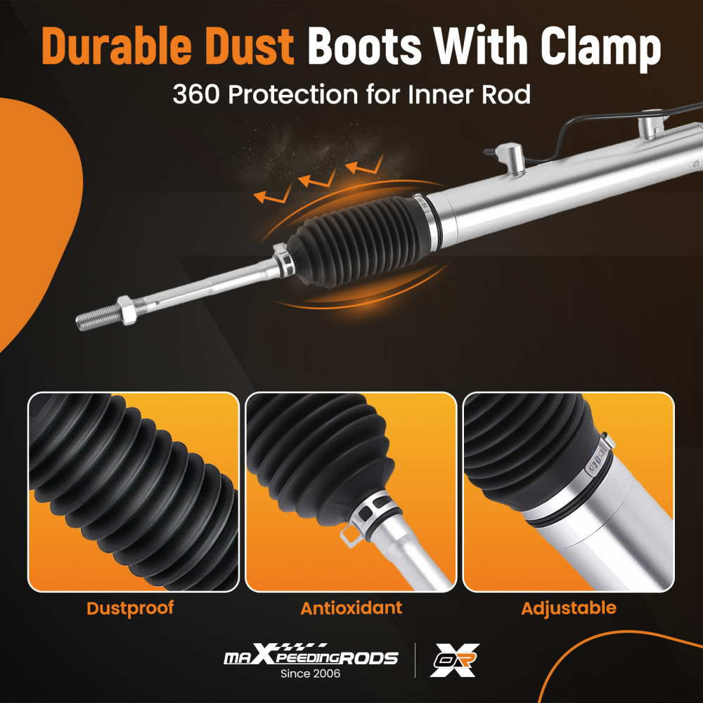 Power Steering RackPinion Complete compatible for Toyota Tacoma RWD 1995-97 44250-35020