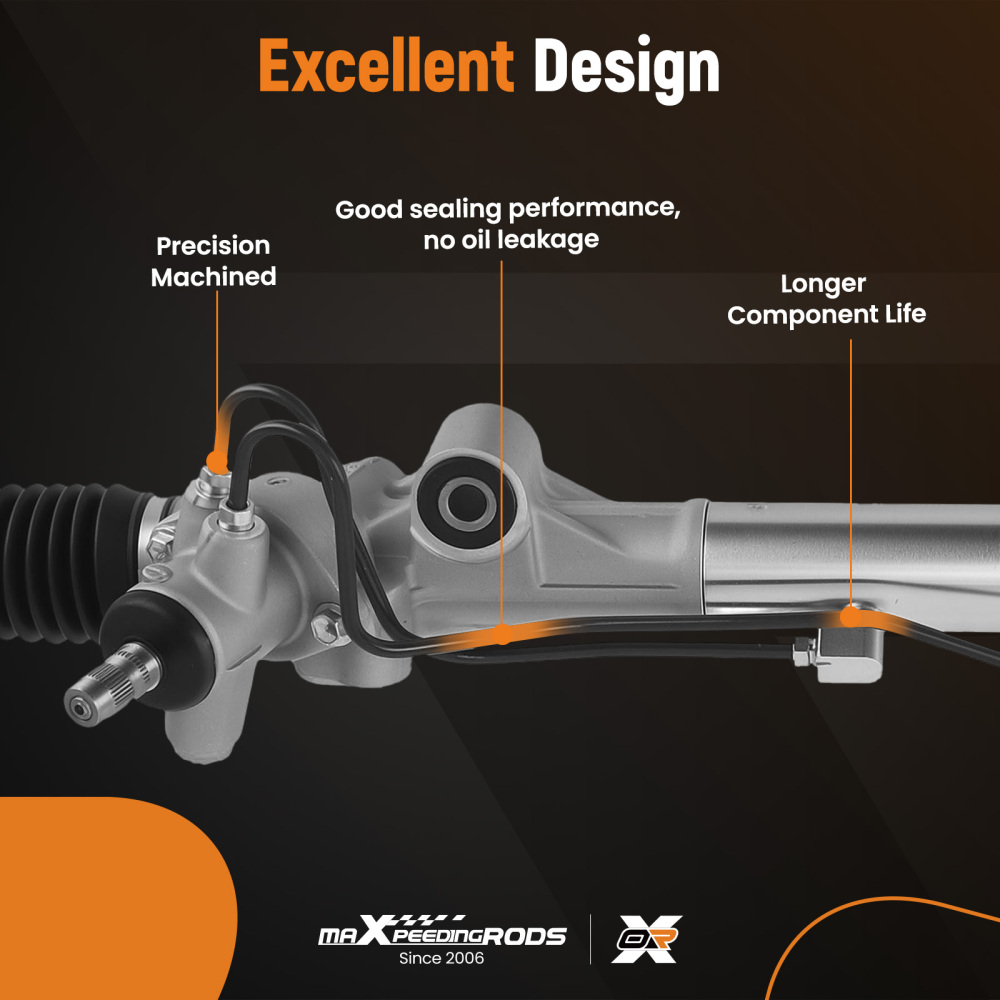 Power Steering RackPinion Complete compatible for Toyota Tacoma RWD 1995-97 44250-35020