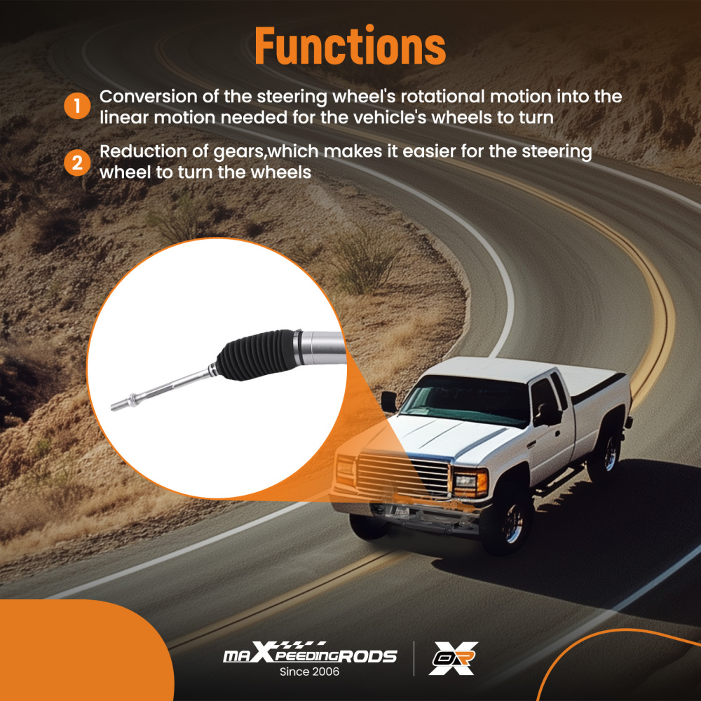 Power Steering RackPinion Complete compatible for Toyota Tacoma RWD 1995-97 44250-35020