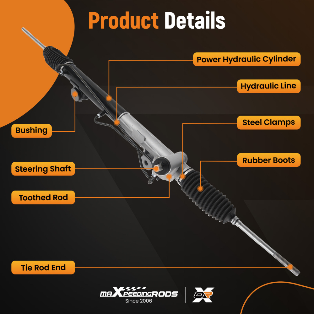 Power Steering RackPinion compatible for Ford F-150 compatible for Lincoln Mark LT 4WD 04-08 22-279