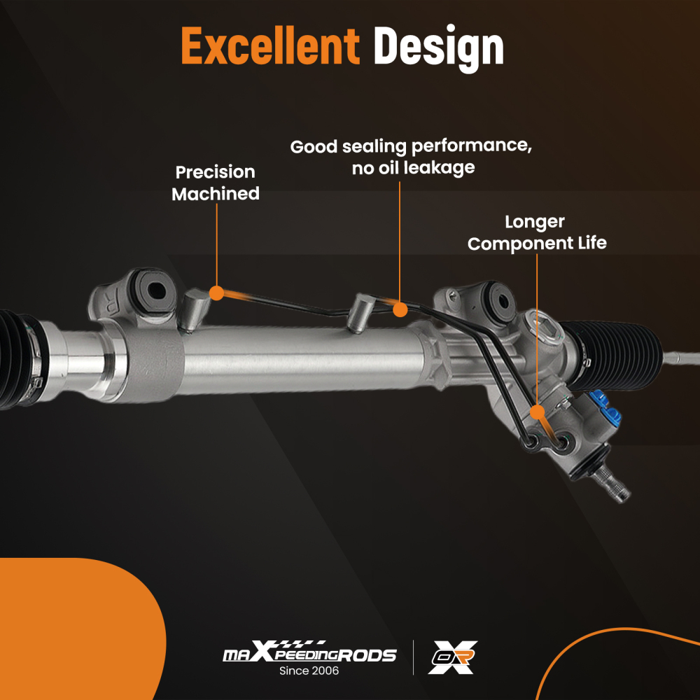 Complete Steering Rack compatible for Toyota Land Cruiser Prado 120 02-09 4420035050