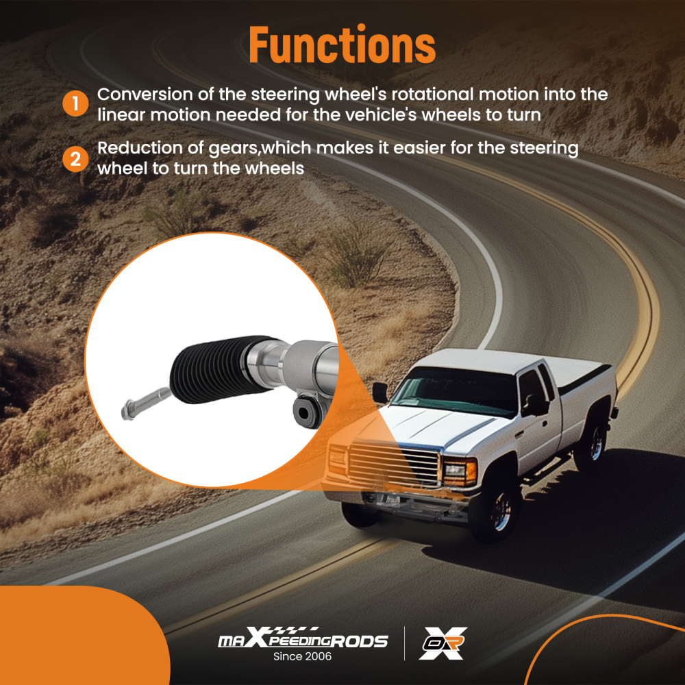 Complete Steering Rack compatible for Toyota Land Cruiser Prado 120 02-09 4420035050