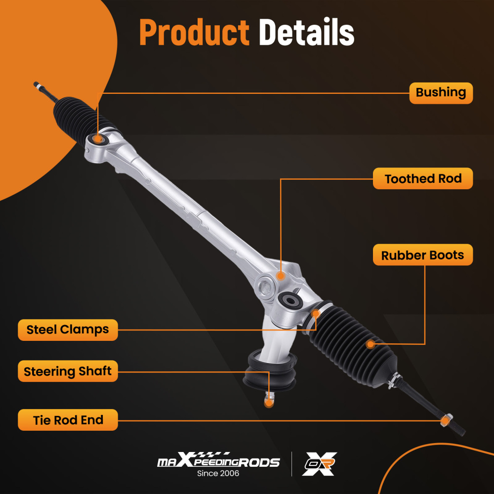 Power Steering RackPinion Assembly compatible for Nissan Versa 12-22 Versa Note 14-19