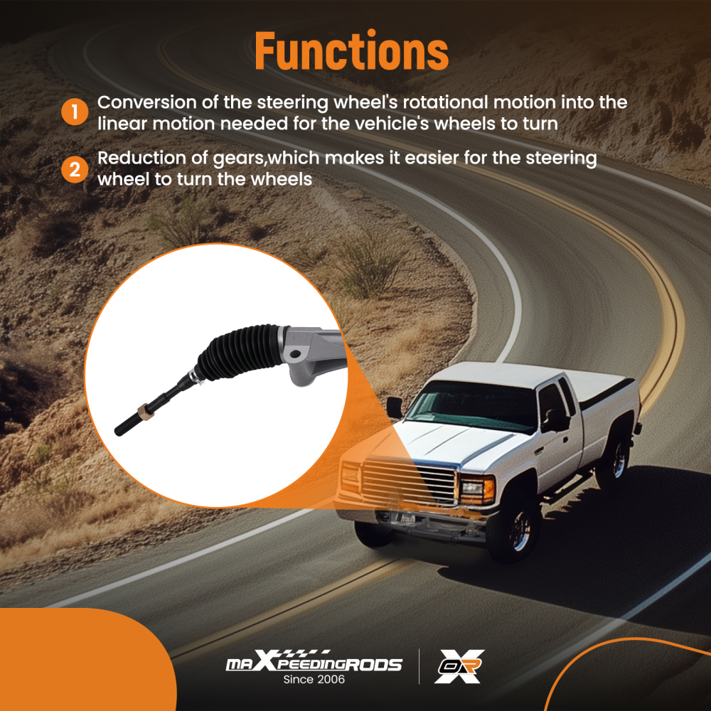 Power Steering Rack and Pinion compatible for Toyota RAV4 MK3 AWD RHD 2006-2012 45510-42010