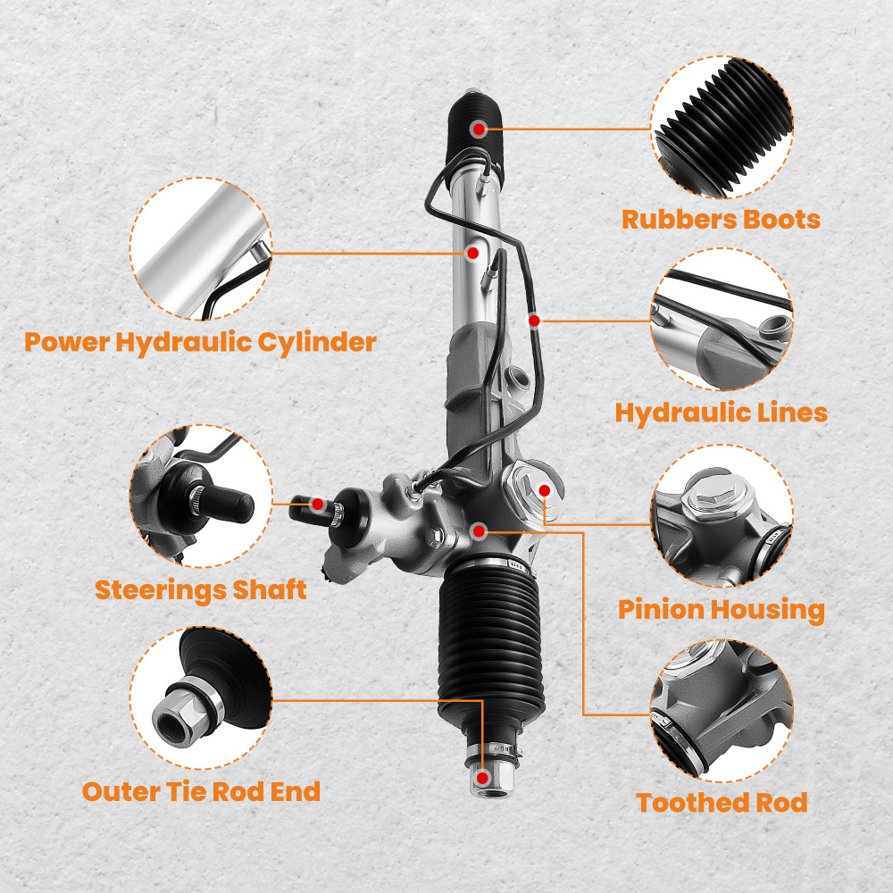 Compatible for Toyota 4Runner Power Steering Rack and Pinion Assembly 4200-35042