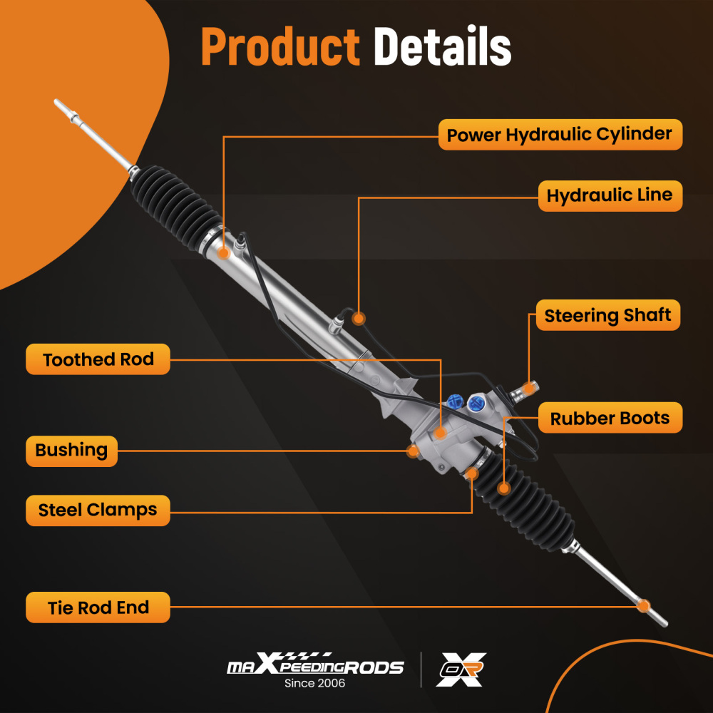 Power Steering RackPinion compatible for Nissan Sentra All Engine 1995-1999 26-1882 1.6L