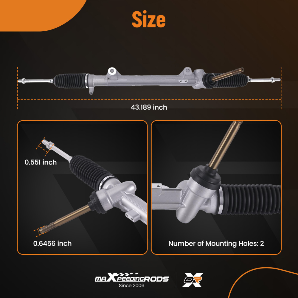 Power Steering Rack compatible for Nissan Rogue 2014-2019Sport 2017 2018-2019 1G-3027