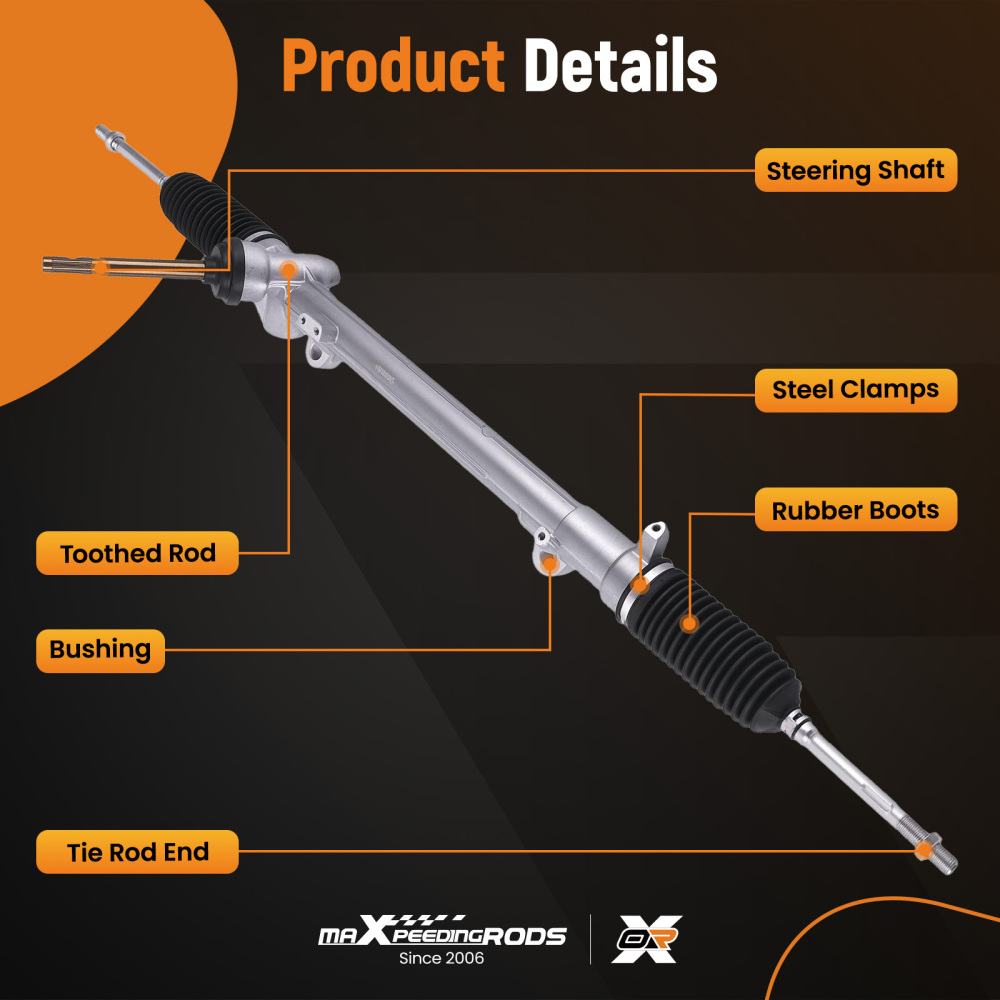 Power Steering Rack compatible for Nissan Rogue 2014-2019Sport 2017 2018-2019 1G-3027