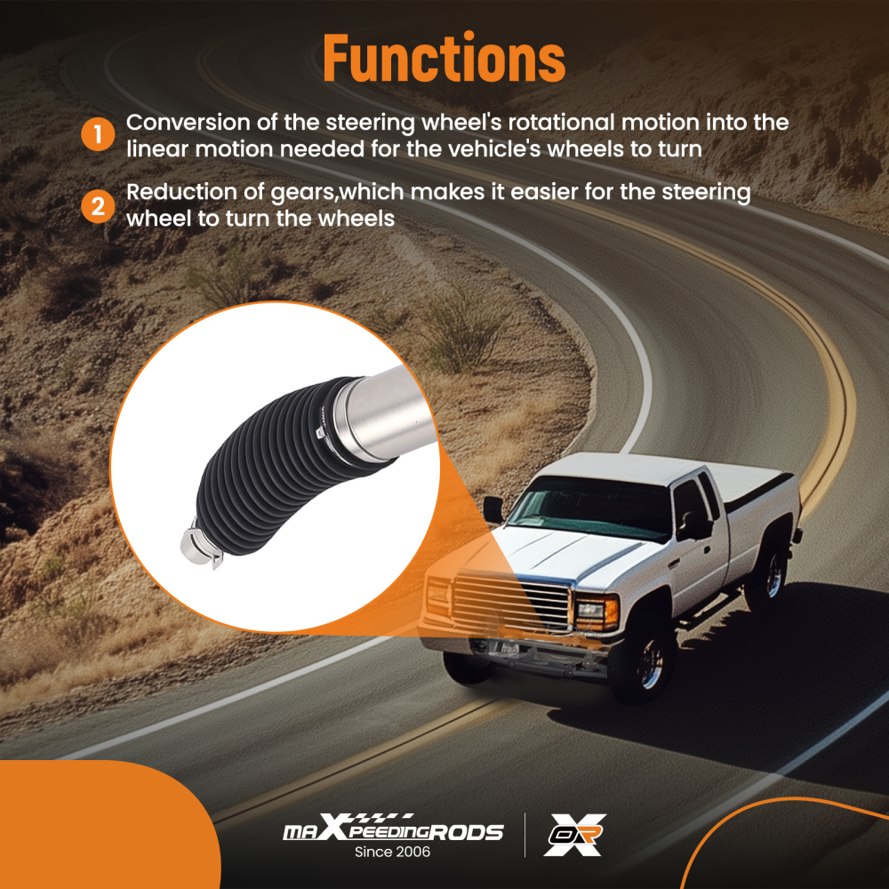 Power Steering Rack compatible for Toyota Landcruiser Prado KZJ95 1996-2002 4425060012