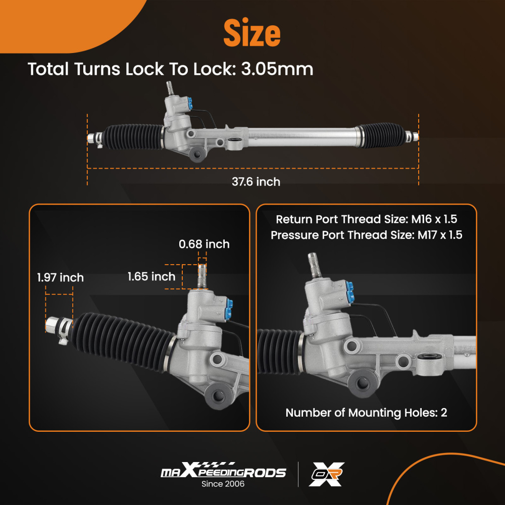 Steering Rack compatible for Toyota Land Cruiser Prado 90 95 1996-02 4425060012 RHD