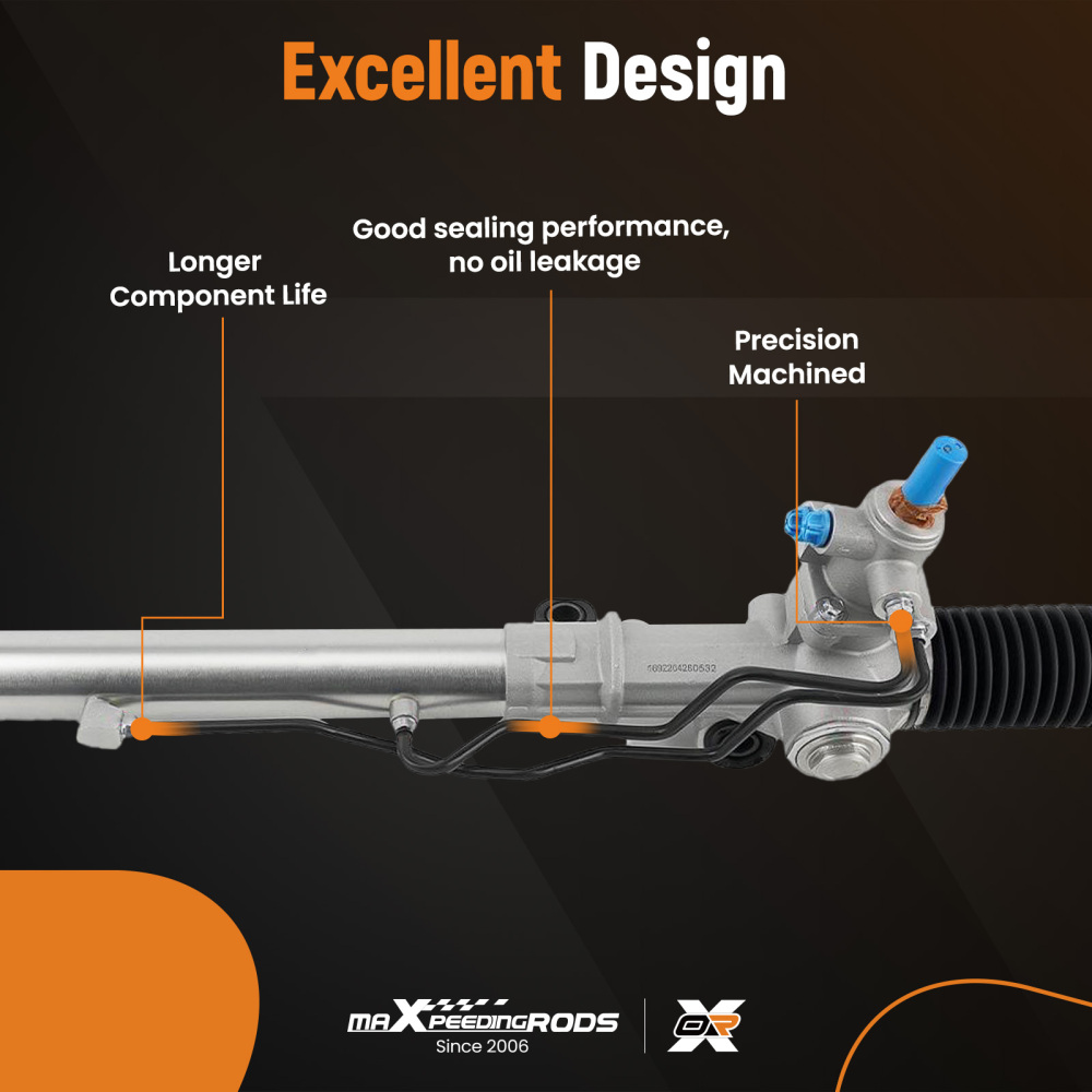 Steering Rack compatible for Toyota Land Cruiser Prado 90 95 1996-02 4425060012 RHD