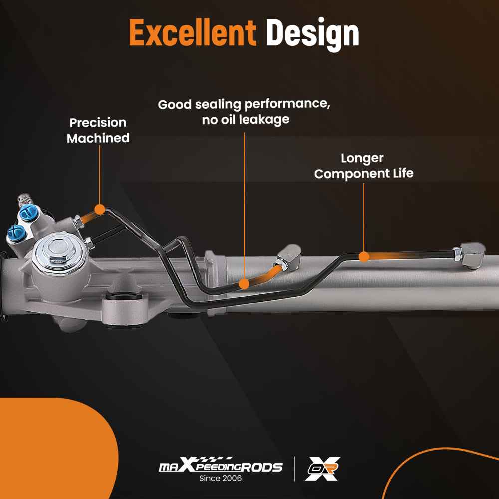 Power Steering Rack compatible for Toyota Land Cruiser UZJ100 HDJ100 4.7L 1998 1999-2002