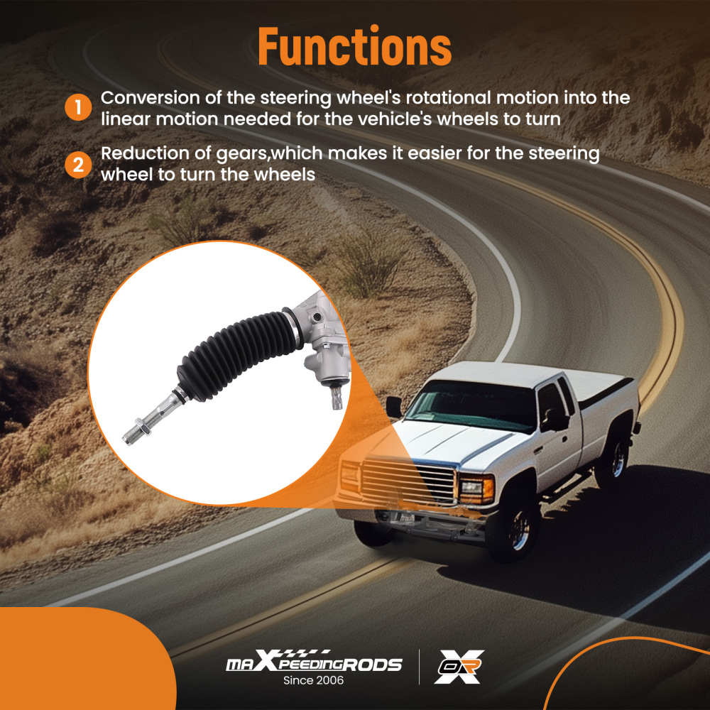 Power Steering Rack compatible for Toyota Land Cruiser UZJ100 HDJ100 4.7L 1998 1999-2002