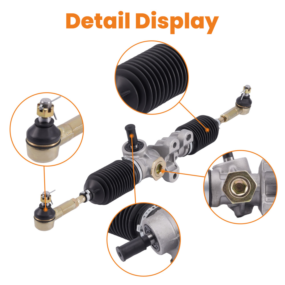 Cremallera de dirección compatible para EZGO RXV compatible para Golf Cart 2008-Up Gas Carros Eléctricos