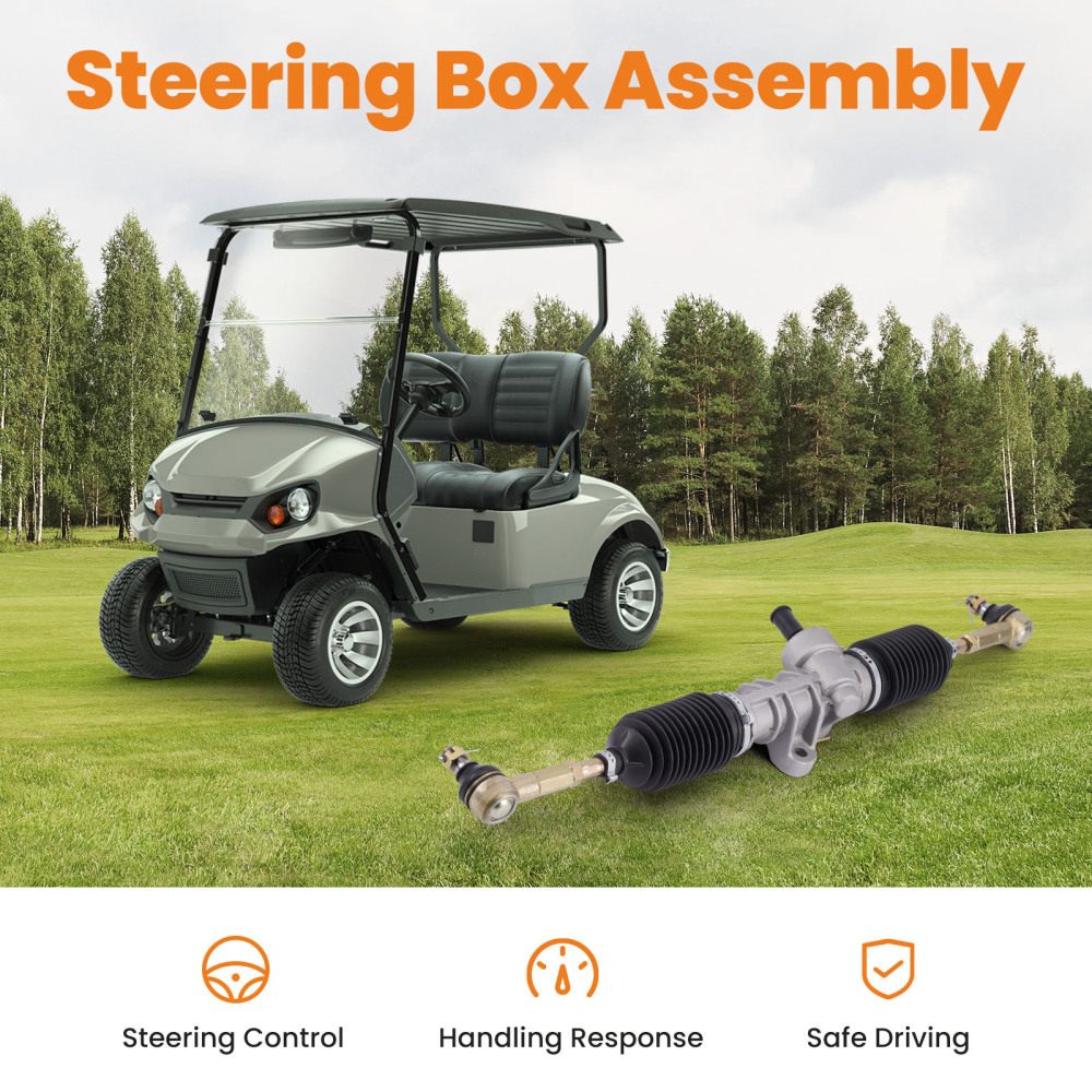 Cremallera de dirección compatible para EZGO RXV compatible para Golf Cart 2008-Up Gas Carros Eléctricos