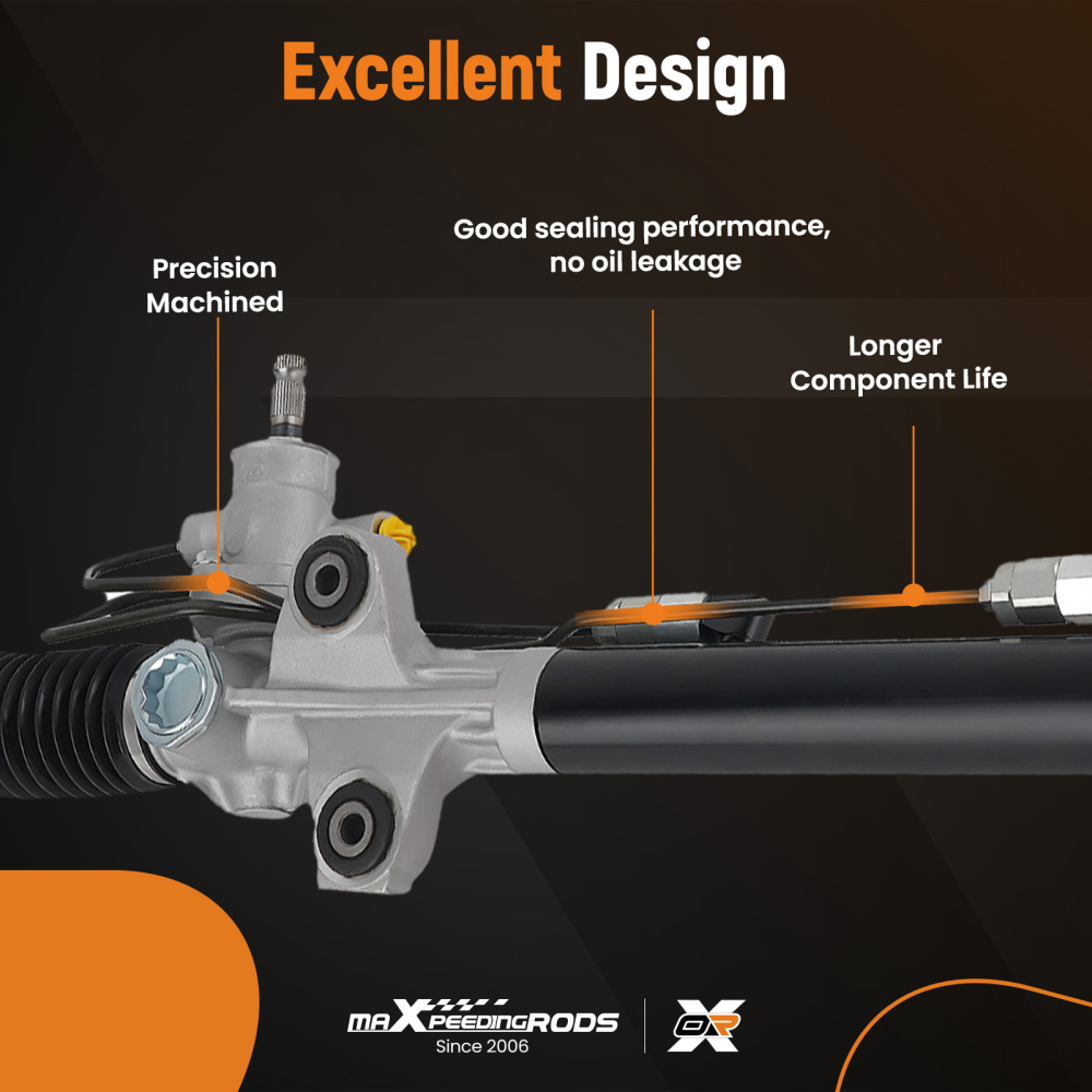 Power Steering Rack and Pinion Assembly compatible for Acura MDX 2007 2008-2013 53601STXA01