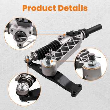 Steering Gear Box Assembly compatible for EZGO TXT compatible for Golf Cart 1994-2001 70314-G01 70723-G02