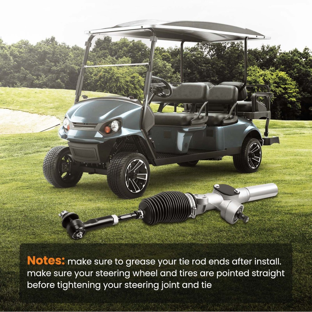 Steering Gear Box Rack and Pinion compatible for EZGO Golf Cart Car for Gaz 2001-UP 70964-G01