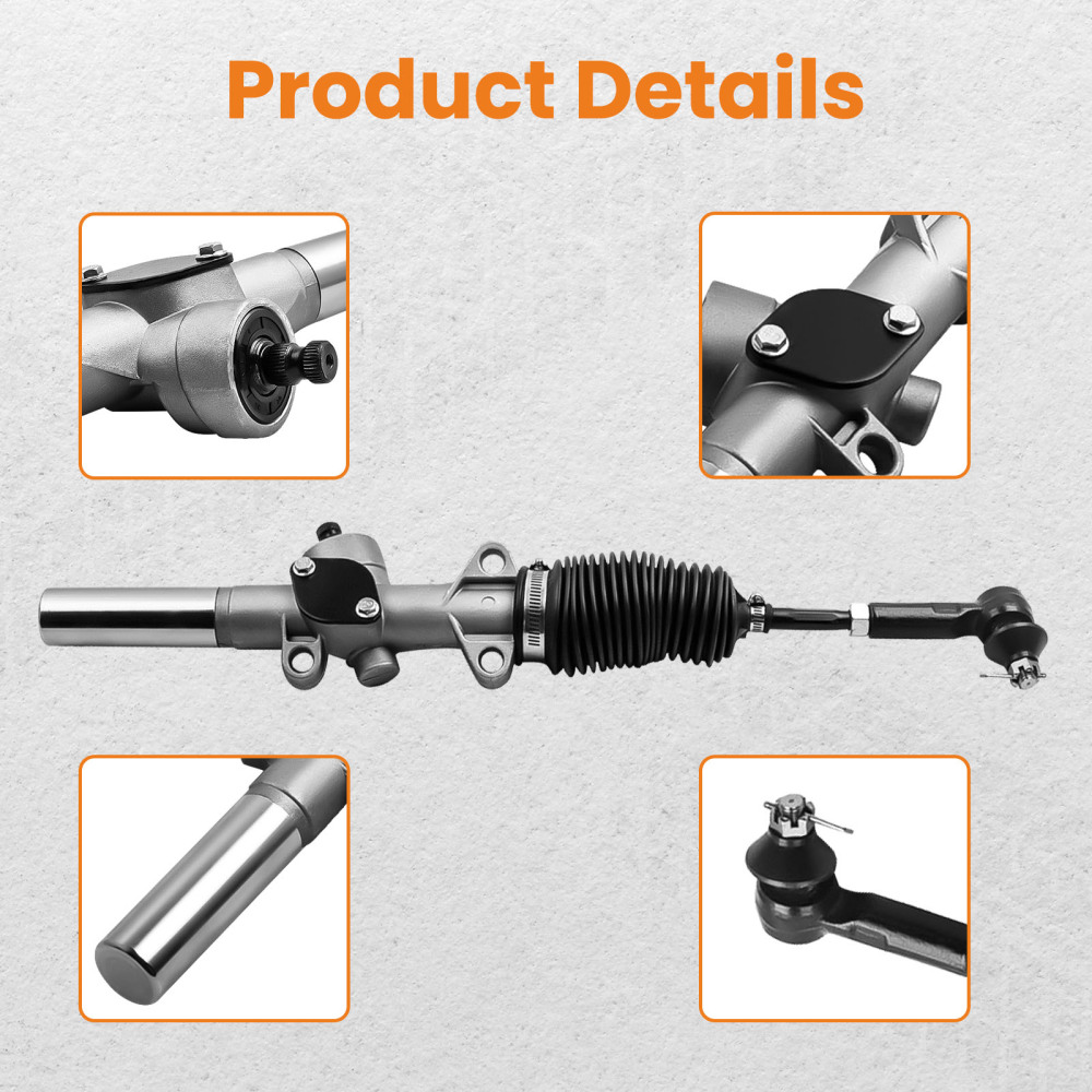 Steering Gear Box Rack and Pinion compatible for EZGO Golf Cart Car for Gaz 2001-UP 70964-G01