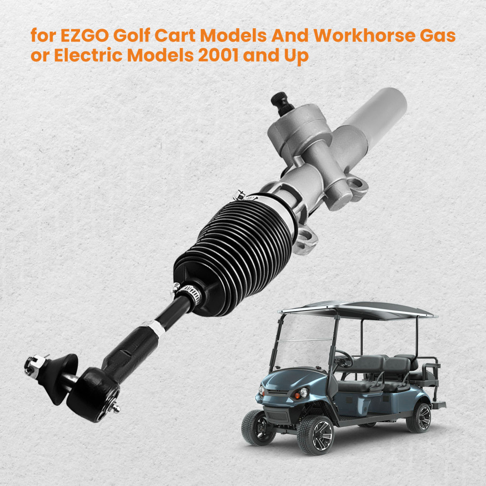 Steering Gear Box Rack and Pinion compatible for EZGO Golf Cart Car for Gaz 2001-UP 70964-G01