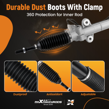 Complete Power Steering Rack and Pinion compatible for Hyundai Santa Fe GL GLS SE 07-09