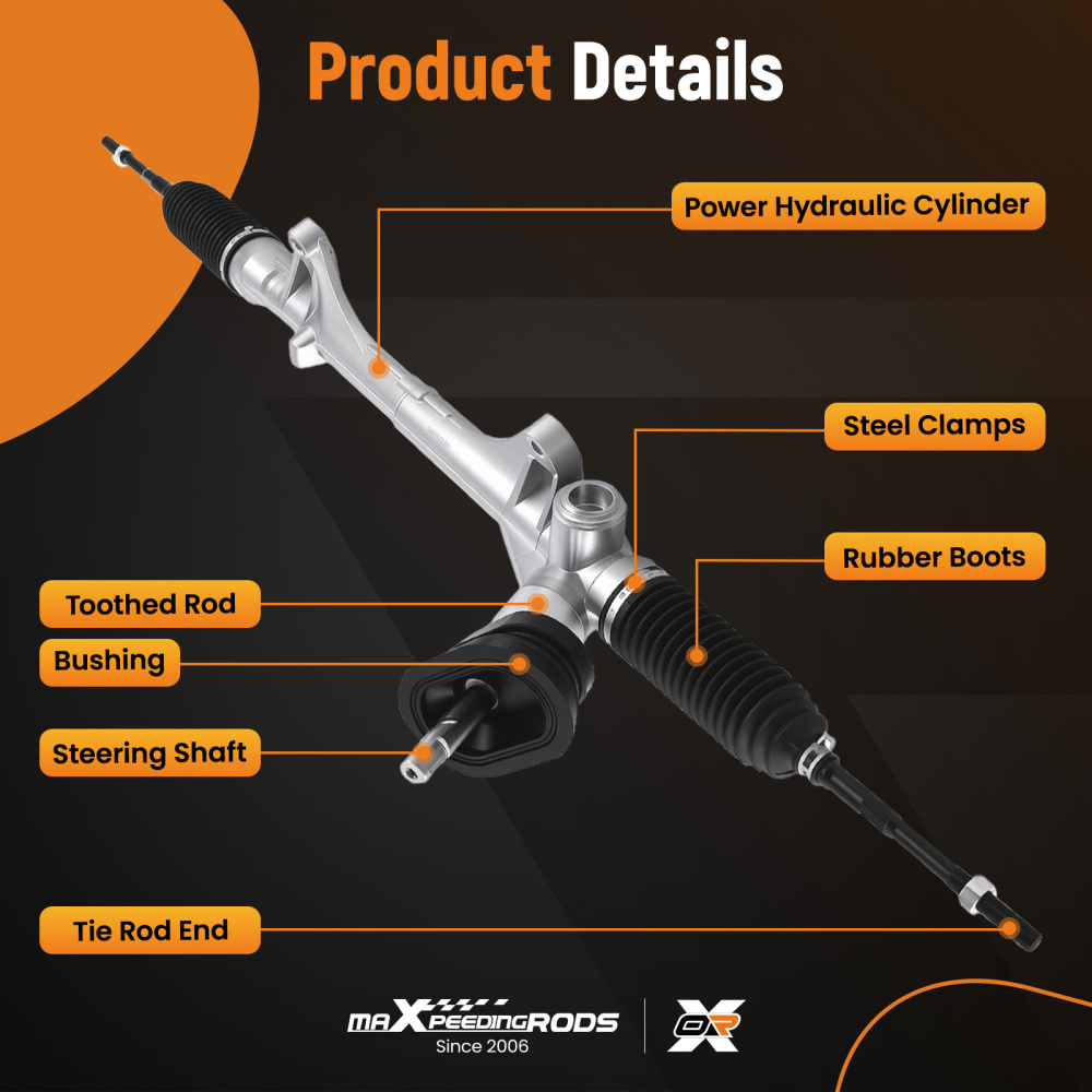 Power Steering Rack compatible for Nissan Sentra Base S SL SR 2007 2009-2012 48521ET00A