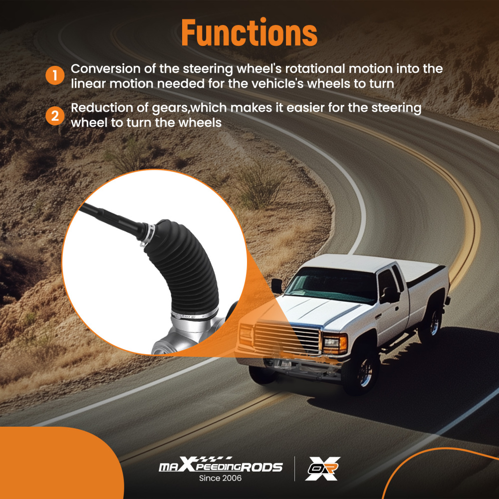 Power Steering Rack compatible for Nissan Sentra Base S SL SR 2007 2009-2012 48521ET00A