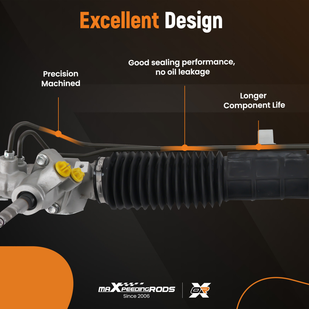Power Steering Rack and Pinion Assembly compatible for Honda CR-V 02-2006 Element 2003-2011