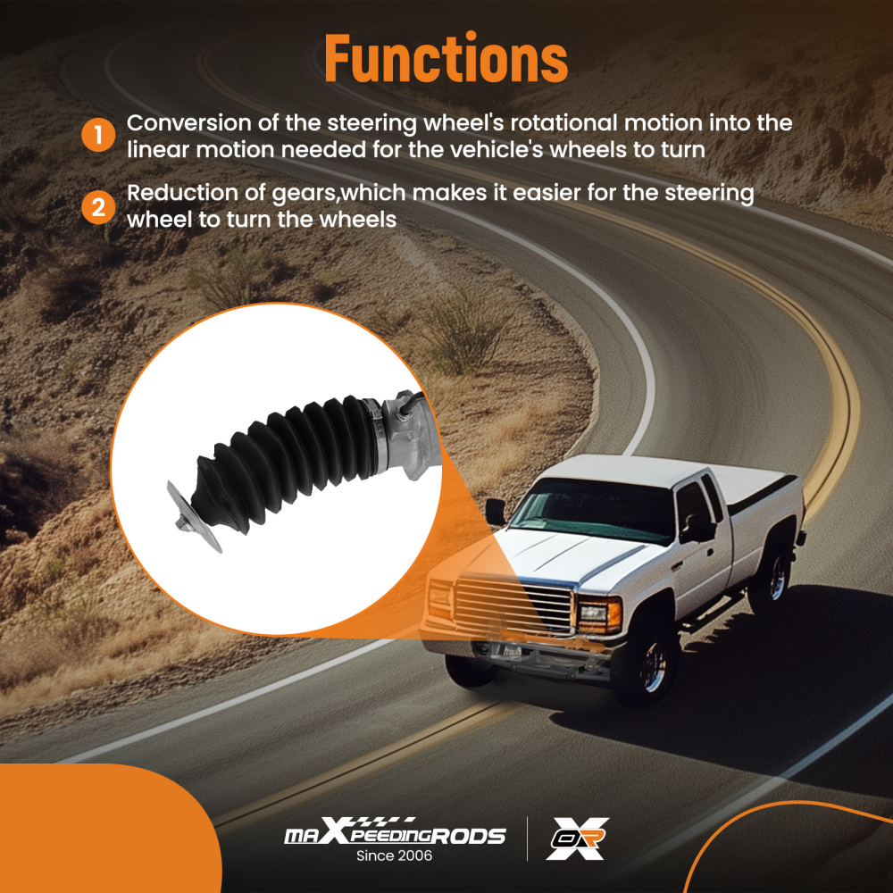 Power Steering Rack and Pinion Assembly compatible for Honda CR-V 02-2006 Element 2003-2011