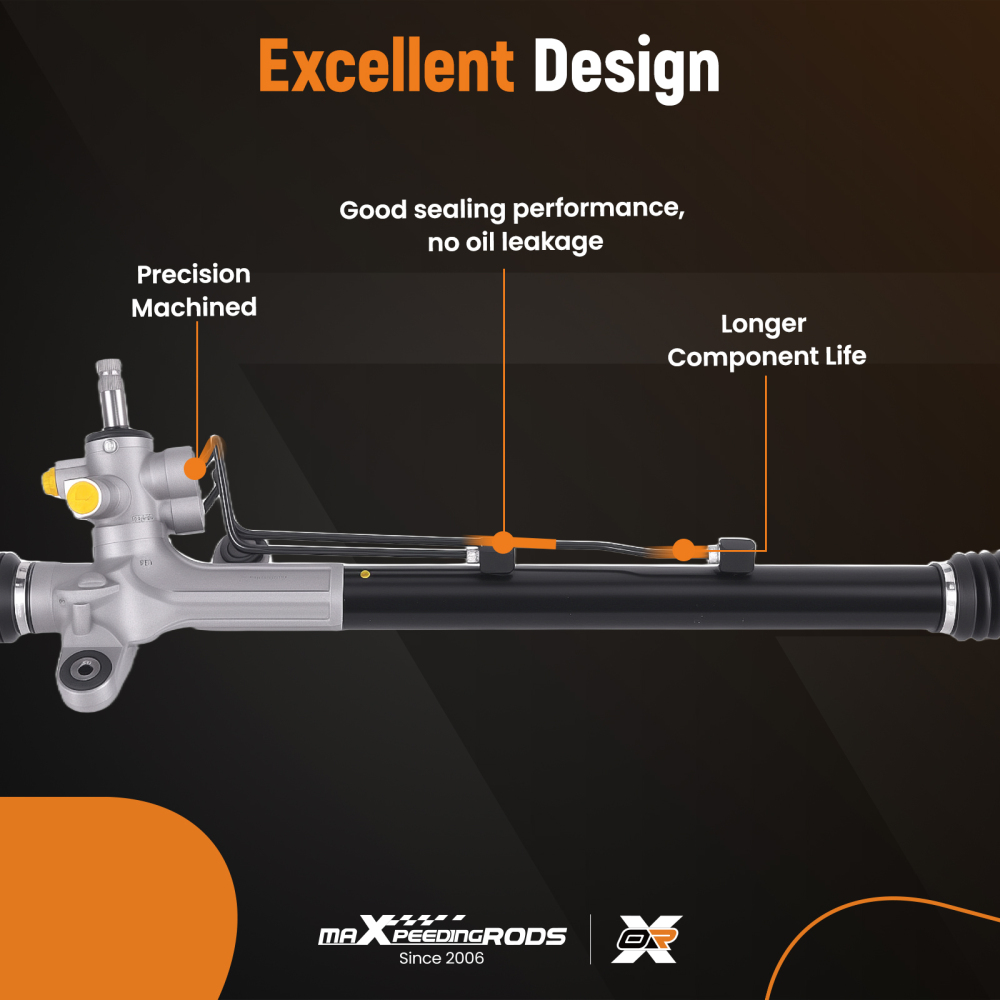 Power Steering Rack compatible for Honda Accord Euro 2.4L 2003-2008 53601SEAE12