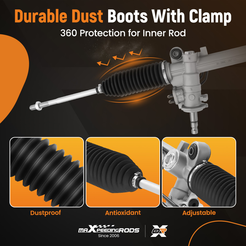 Timoneria Idraulico Servolenkgetriebe compatibile per Ford Fiesta V JD JH 2001-2008