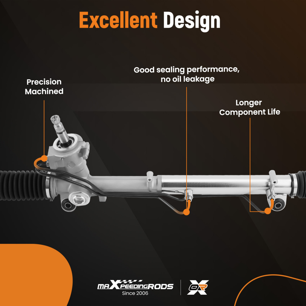 Timoneria Idraulico Servolenkgetriebe compatibile per Ford Fiesta V JD JH 2001-2008