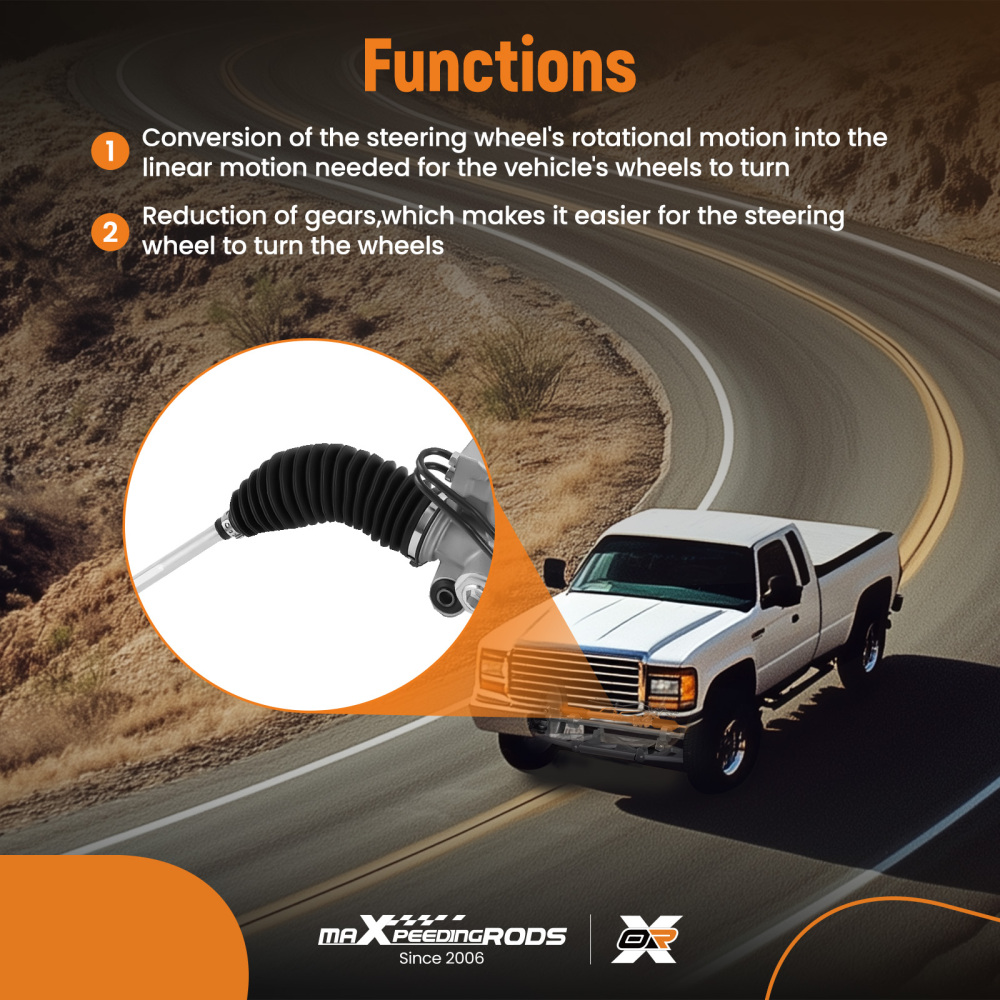 Timoneria Idraulico Servolenkgetriebe compatibile per Ford Fiesta V JD JH 2001-2008