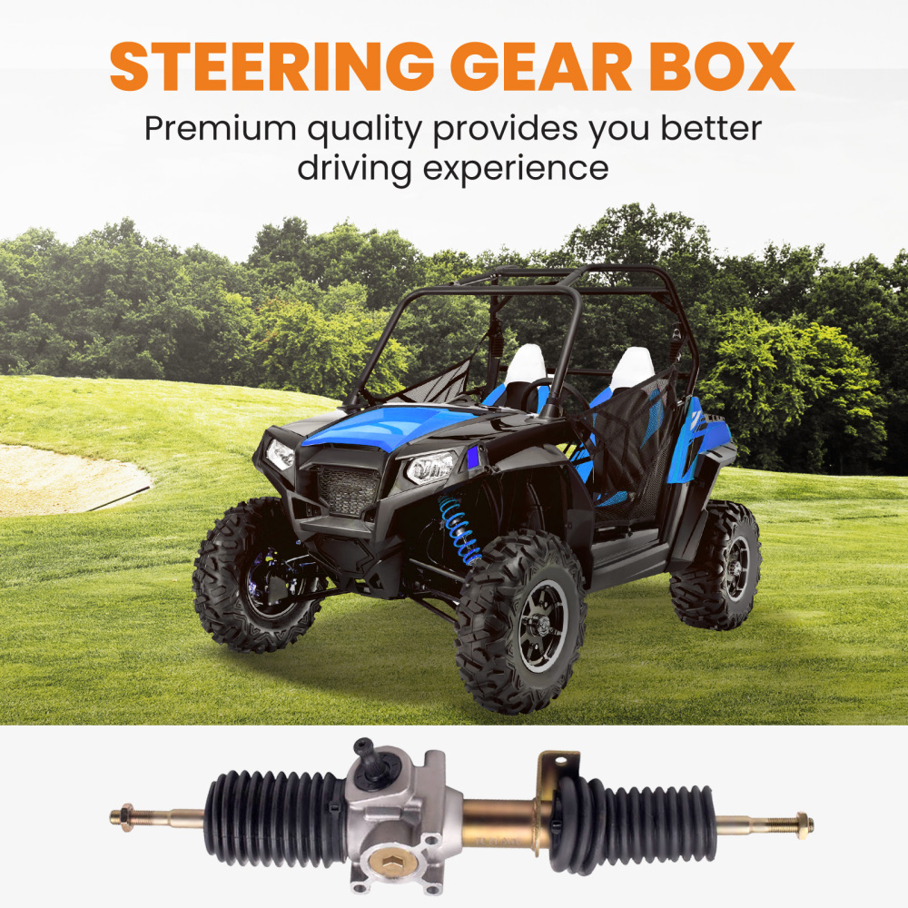 Steering RACK and Pinion Assembly w/TIE ROD ENDS compatible for Polaris RZR 800 EFI