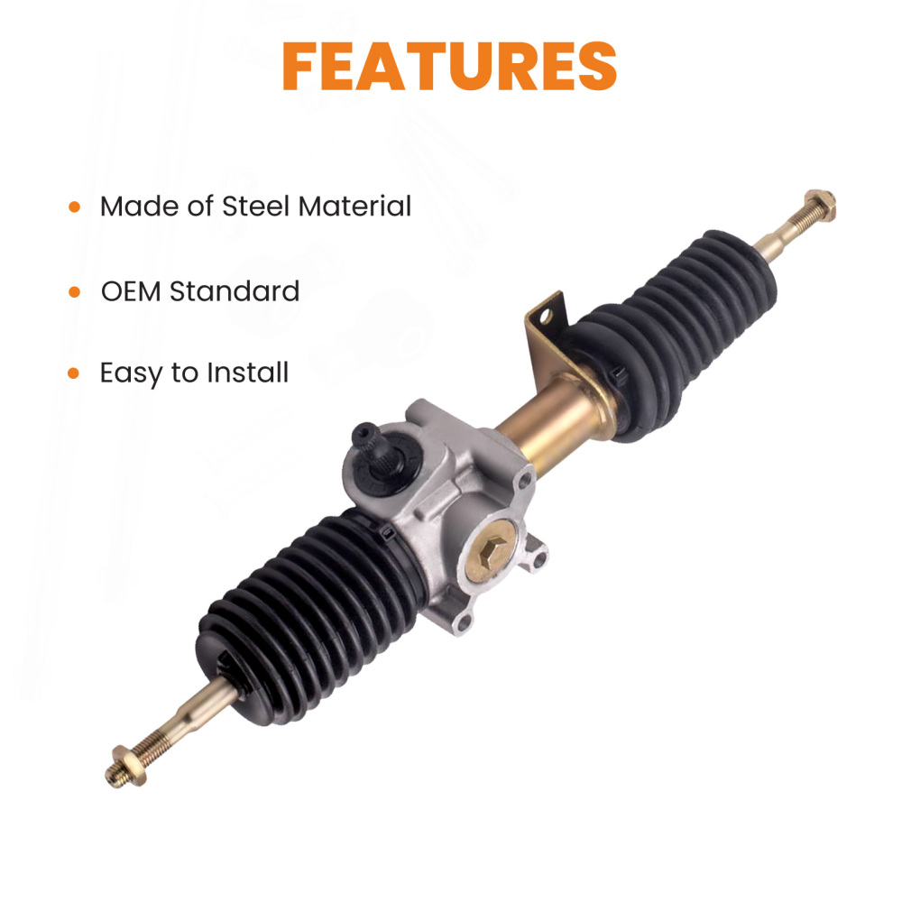 Steering RACK and Pinion Assembly w/TIE ROD ENDS compatible for Polaris RZR 800 EFI
