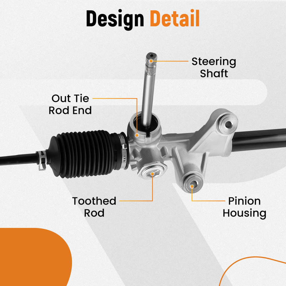 Manual Steering Rack Pinion For Civic compatible for Honda del Sol 1993-1997