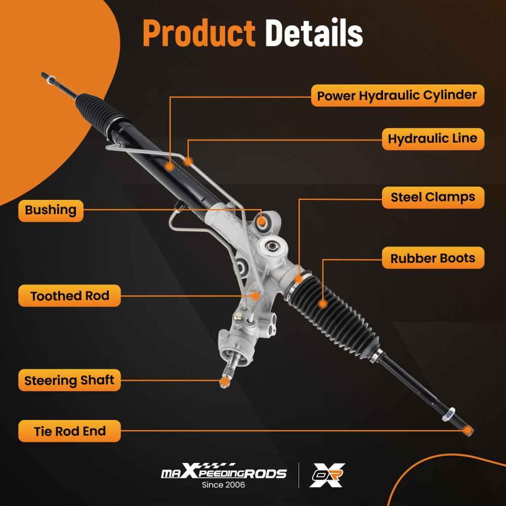 Sterzo Scatola compatibile per Mercedes-Benz Viano Vito Mixto W639 2003-2014 6394601200